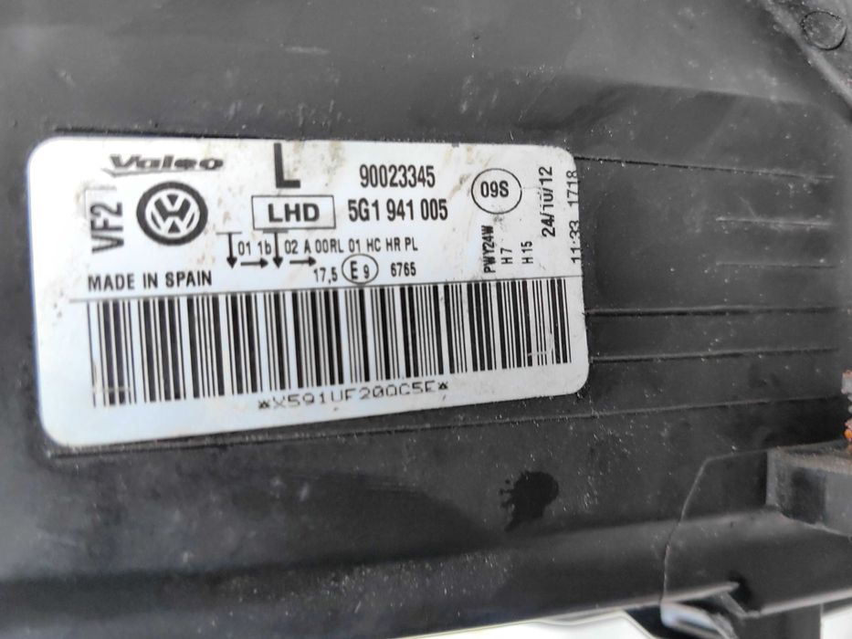Оригинален фар Vw Golf 7