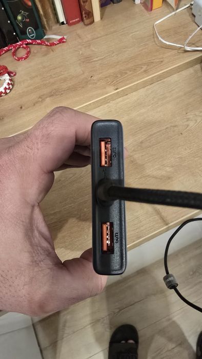 Бърза преносима батерия 22,5W 10000mAh power bank