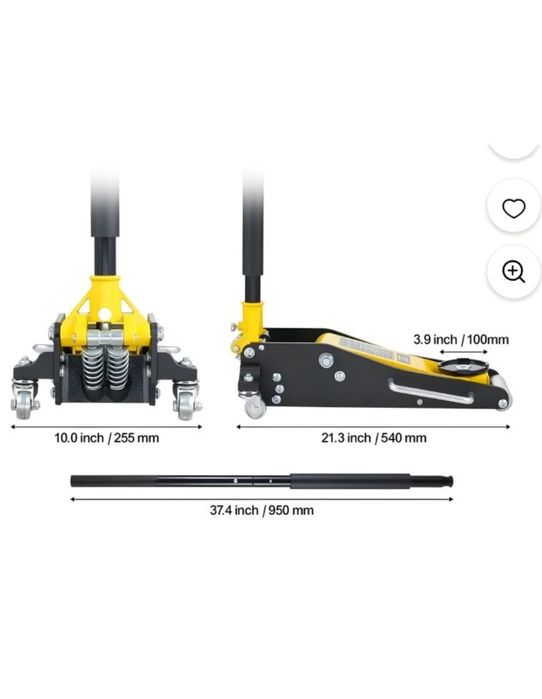OPTIMUS gidravlik domkratlari (3 tonna) / Домкраты гидравлические