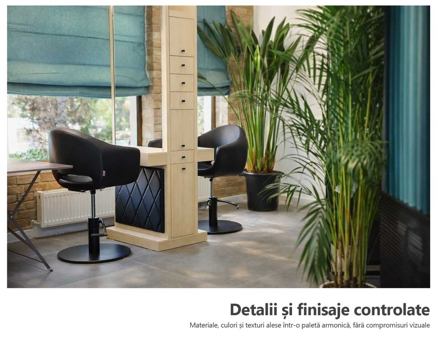 Servicii design interior - funcționalitate, execuție corectă și optimizare buget.