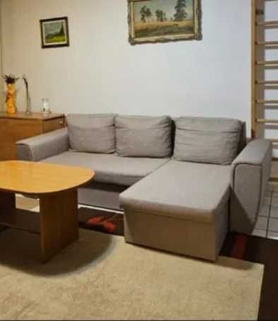 Pat lemn + Canapea Mobexpert - Se vand si separat