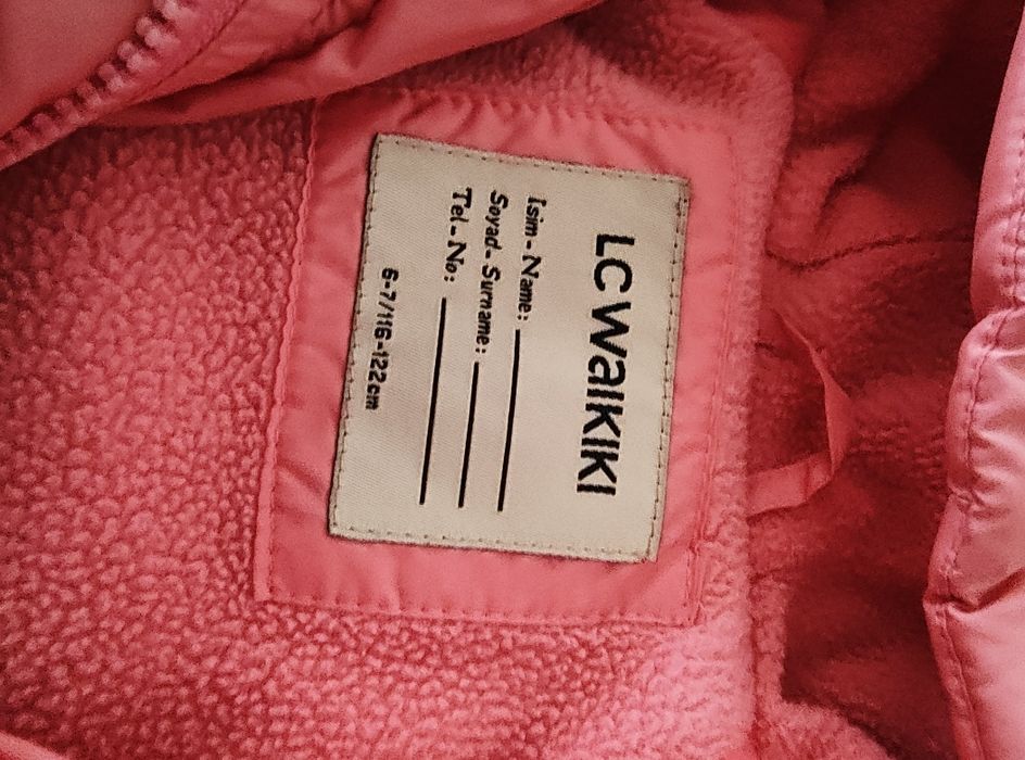 Geacă fetițe 6-7ani