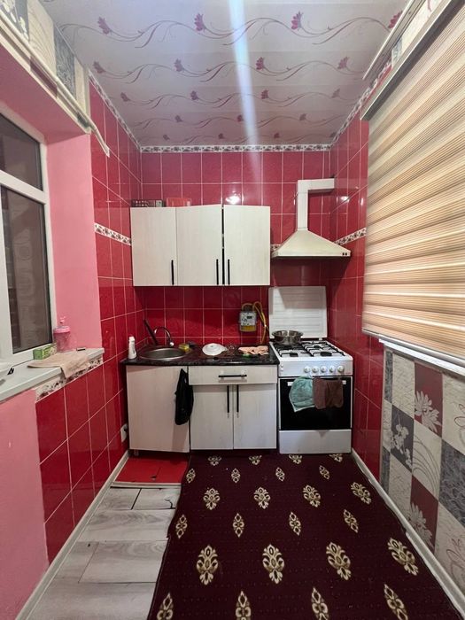 Чиланзар 11 2/1/4, 77серия балкон 2х6, с ремонтом