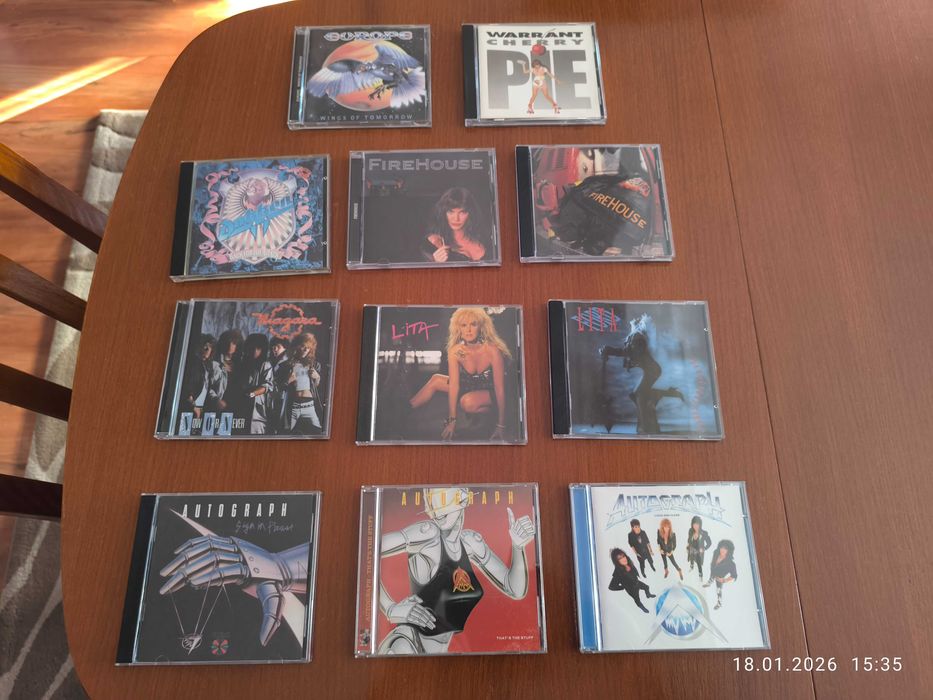 музика хард рок CD