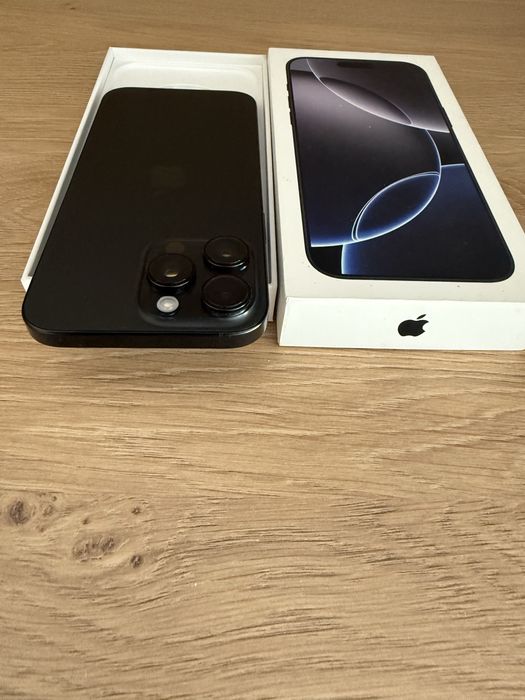 iPhone 16 Pro Max Graphite 256GB-Като нов 98% батерия