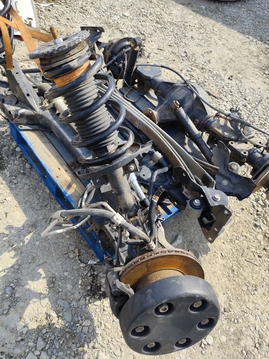 Punte spate/fata pe dublu cadru foi arc Renault master Opel movano 2.3