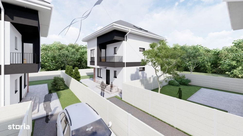 Vanzare Casa/Vila P+1+M Bragadiru-Celofibrei Ansamblu id nr 40