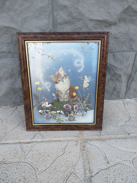 Картина малко котенце