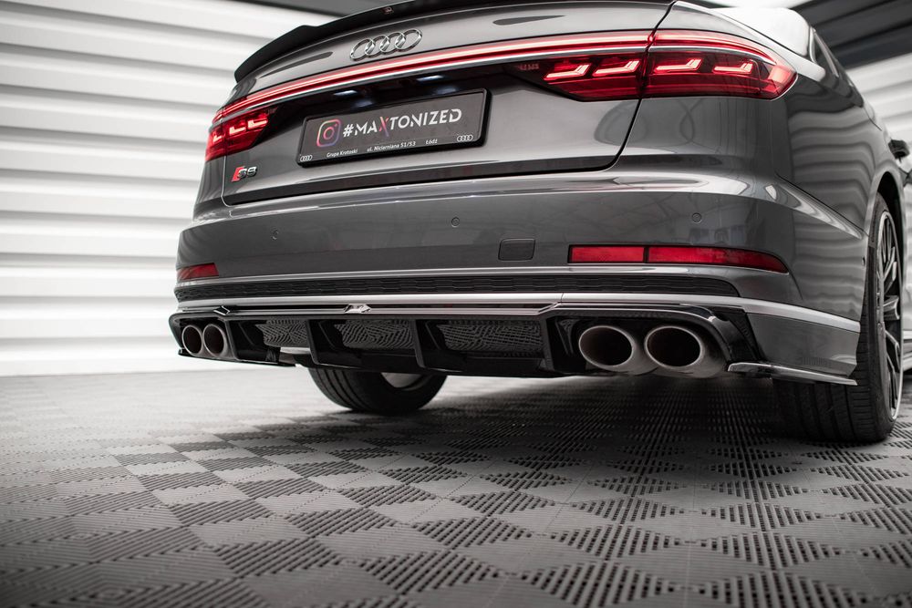 Дифузьор за задна броня Maxton design за Audi S8 D5 (2019-2021)