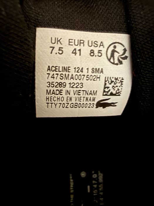 Маратонки Lacoste ACELINE