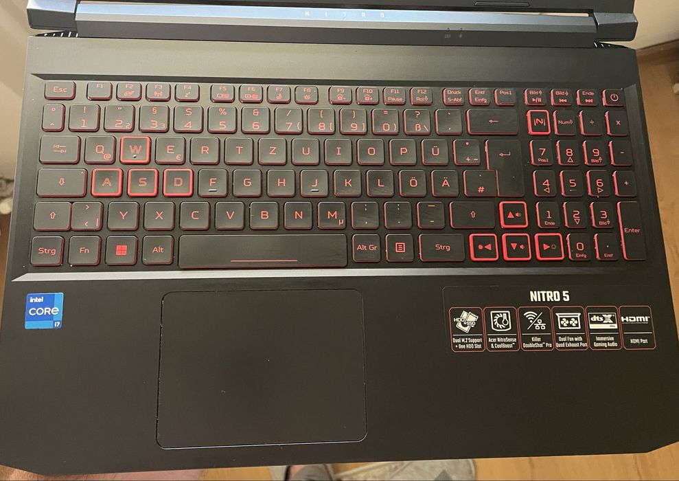 Laptop Gaming Acer Nitro 5 i7-11800H / RTX 3050 Ti / 64GB RAM / 144Hz – Configurație RARĂ, Upgrade MAX