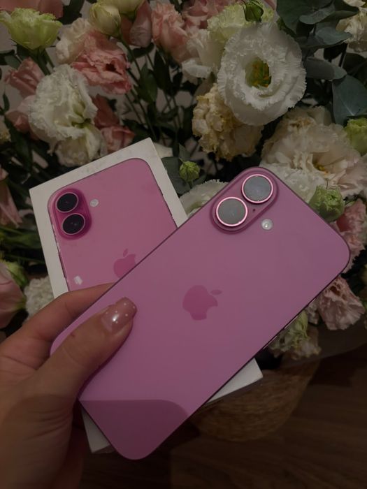 Iphone 16 128gb розовый