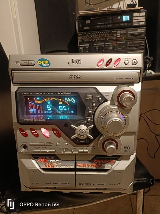 Combina JVC CA-MXG500R cu boxe Samsung