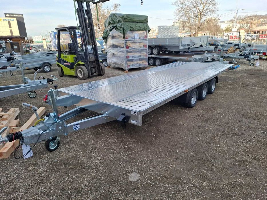 НОВА платформа MARTZ GT Unideck 550/3 3500kg + ALU