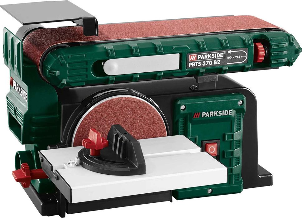 Лентов и дисков шлайф Parkside PBTS 370 B2 370 W Парксайд