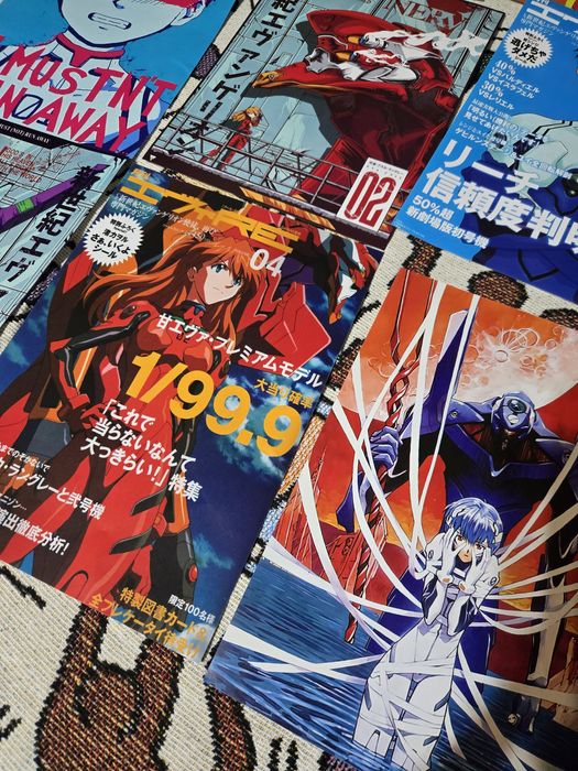 Продам постеры по аниме Евангелион