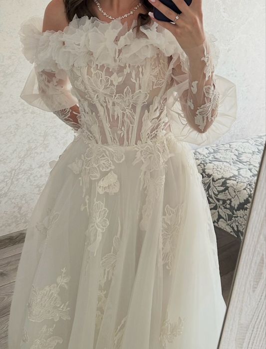 Свадебное платье (в аренду)