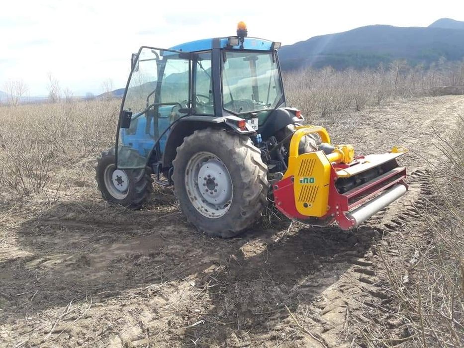 Мулчер. Почистване на терени . Багер