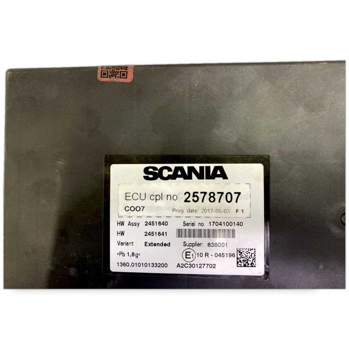 unitate de control SCANIA P,G,R,T 2457000 -Piese de schimb.