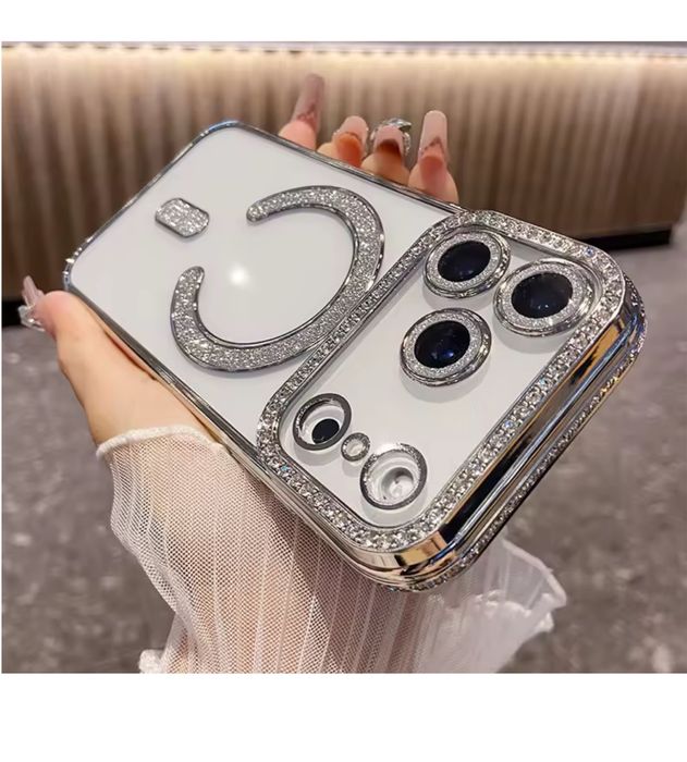 Iphone 17 17 AIR 17 PRO 17 PRO MAX - Husa Magsafe Stone Camera Protect