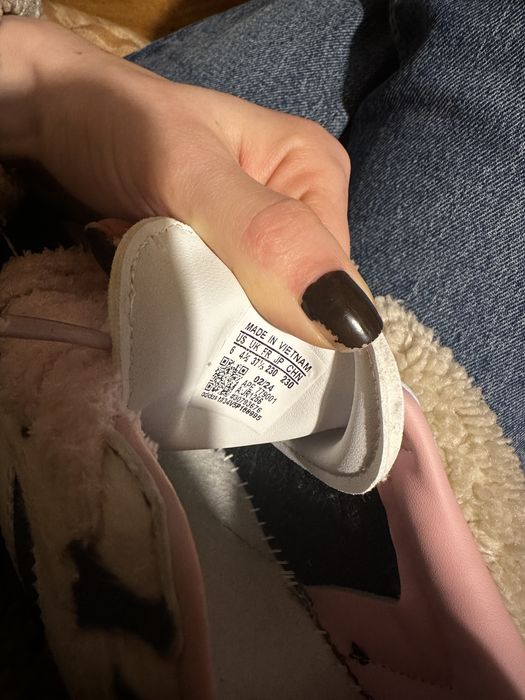 Adidas Samba animal print