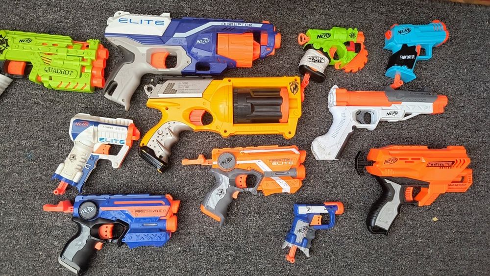 Blastere Nerf   toate perfect funcționale