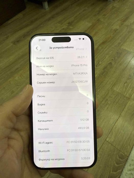 Iphone 15pro 512gb