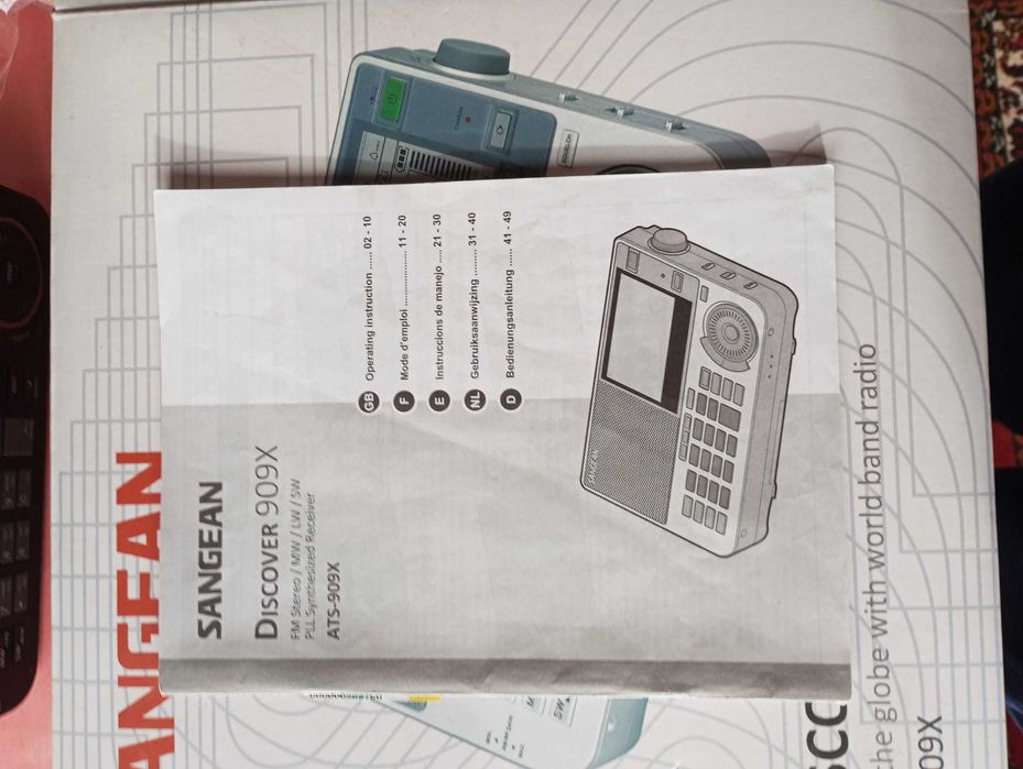 Radio Sangean ATS 909X