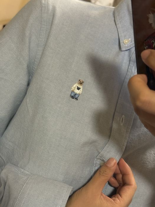 Рубашка Who.A.U голубая