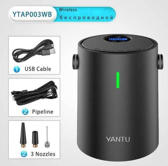 12V6.5А 150PSI 100W 4500mAh Безжичен Въздушен Компресор Кола Тир Помпа