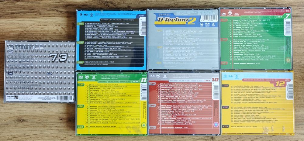 Колекция CD-та – Gary D. D.Trance / D-Techno (оригинали)