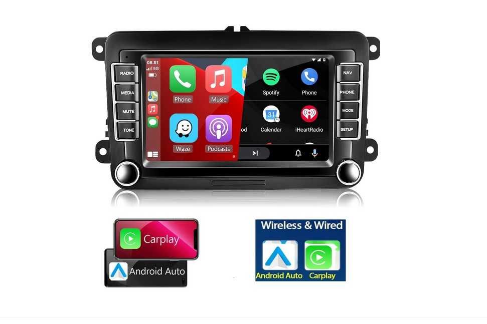 Navigatie ARIS Ecran 7' Android Auto Carplay RAM VW Skoda Octavia Seat