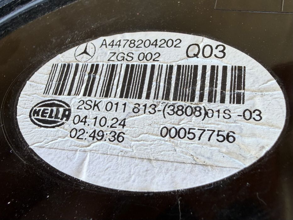Stopuri / Triple Mercedes Vito W447, V Class Facelift : A4478204202 / A4478204302