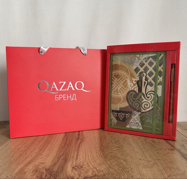 Блакнот в этно стиле Подарки на 8 марта Подарочный набор Астана