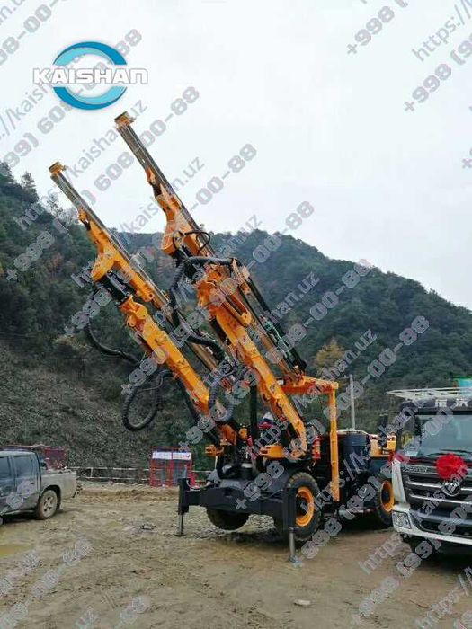 Буровая установка KJ422 для подземок, с двумя стрелами