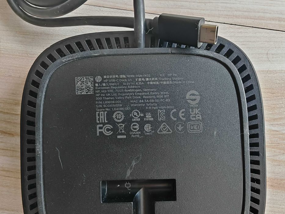 Докинг станция HP USB-C Dock G5, модел HSN-IX02