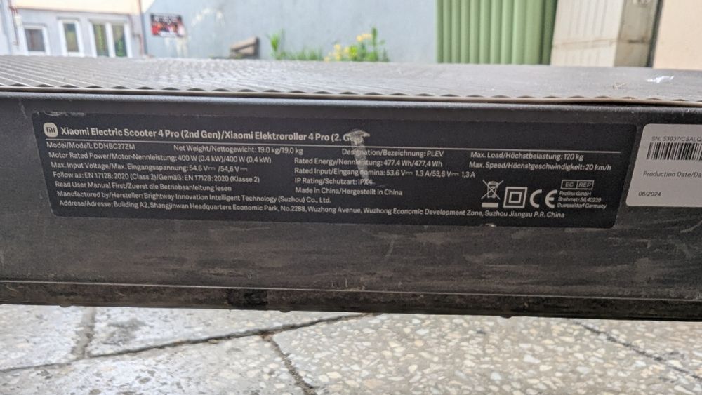 Trotineta electrica Xiaomi electric scooter 4 PRO Gen 2