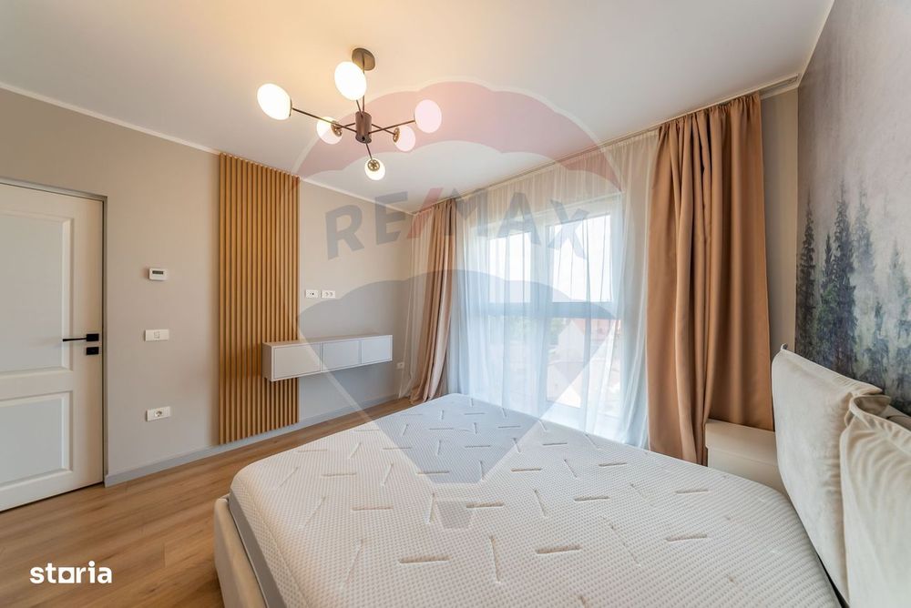 Apartament cu 2 camere, parcare și design premium