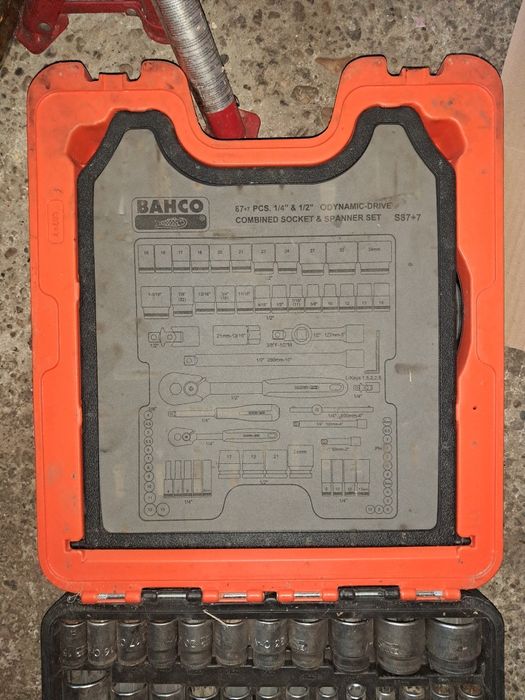 Trusa tubulare bahco 94 piese