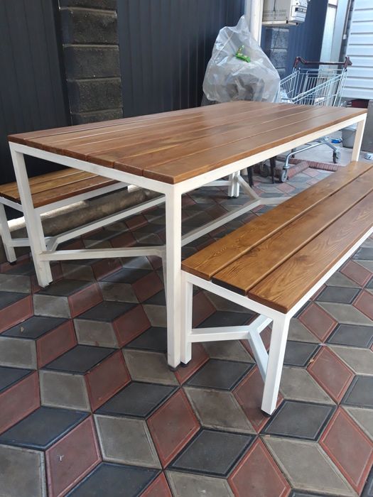 Столы, лавочки, стулья LOFT.