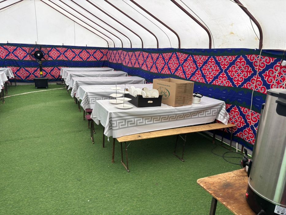 Палатка  садакага пушка все есть