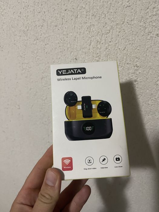 Microfon Lavalier Wireless YEJATA