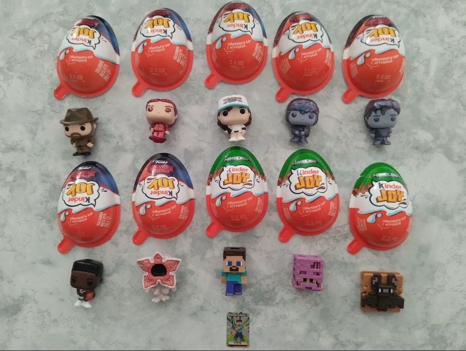 Продам Киндеры Осд и Майнкрафт