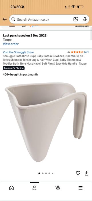 Vand cadita  Snuggle Bath