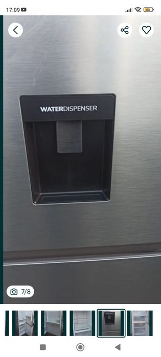 Combina frigorifica Gorenje Multiflow360°Nofrost dozator apa