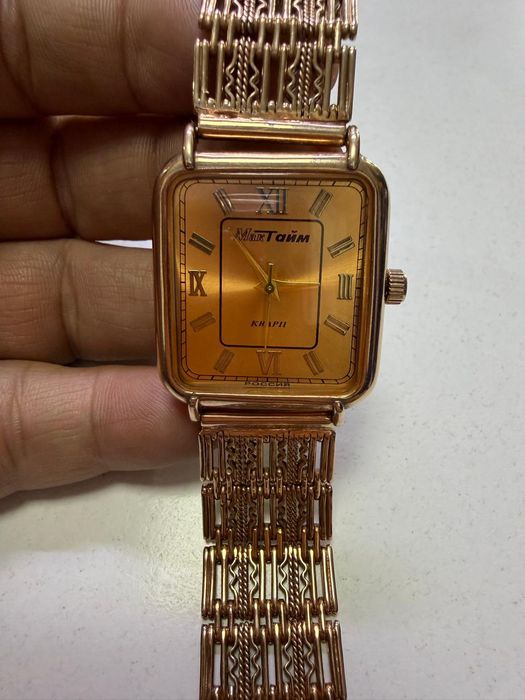 Золотые часы МакТайм