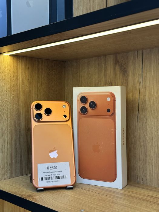 айфон 17 про макс 256гб оранжевый е сим
