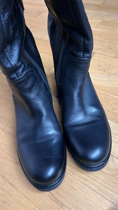Cizme din piele dama Musette marimea 39