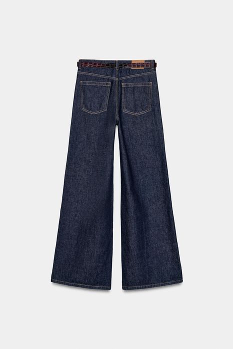 Дамски дънки Zara с коланче