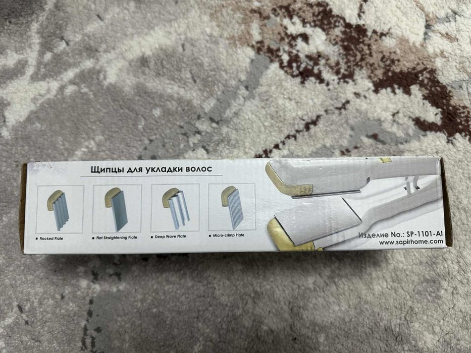 Преса за коса с 4 сменяеми плочи